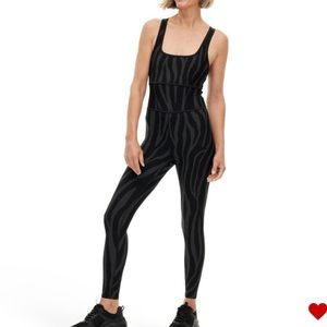 DVF x Target black racerback full length bodysuit LARGE NWT